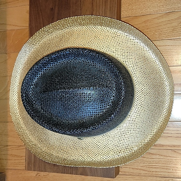 Gold and Black Fashion Hat, great for Golf, Cruise or Resort Wear - Picture 10 of 14